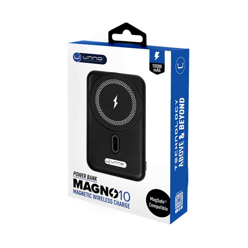 PowerBank UnnoTekno10000 mAh USB-USB-C-Inalámbrico Negro-3.webp